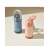 Vaso termico botella doble pared BUBA azul