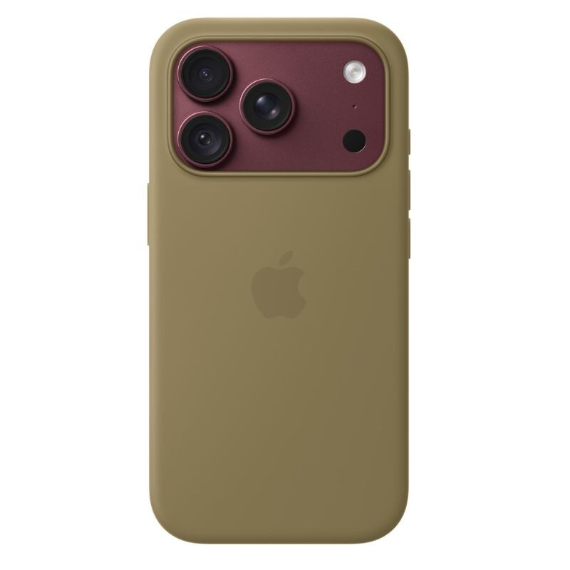 Silicone Case iPhone 18 Pro Olive Silicone Case iPhone 18 Pro Olive