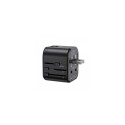 CARGADOR DE VIAJE T55 12W USAMS NEGRO