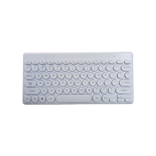 Teclado mini inalámbrico violeta