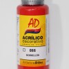 PINTURA ACRILICA ARTISTICA DIBU 60 ML. DIFERENTES COLORES COLOR BERMELLON 066