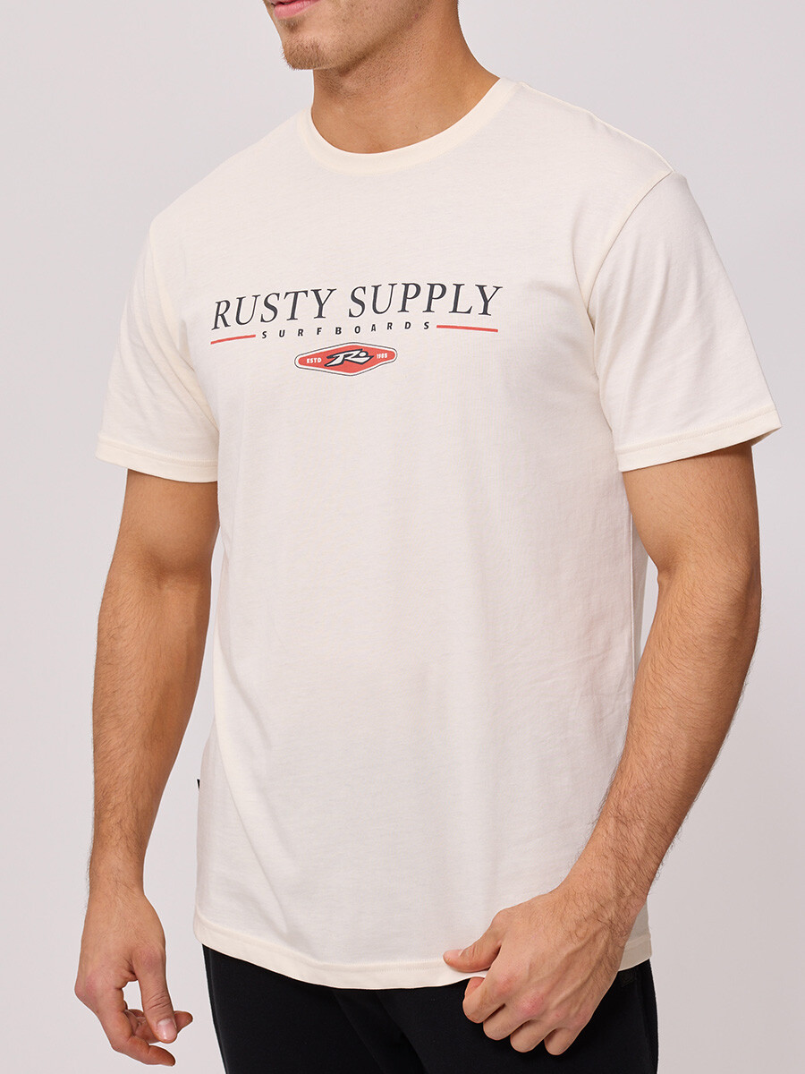 T-SHIRT KALIO RUSTY - Crudo 