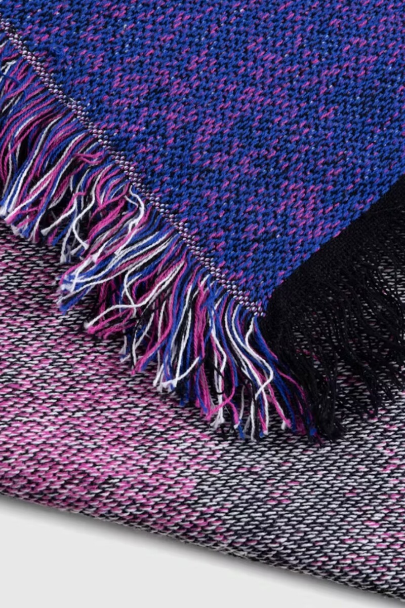 Tube Woven Blanket Purpura