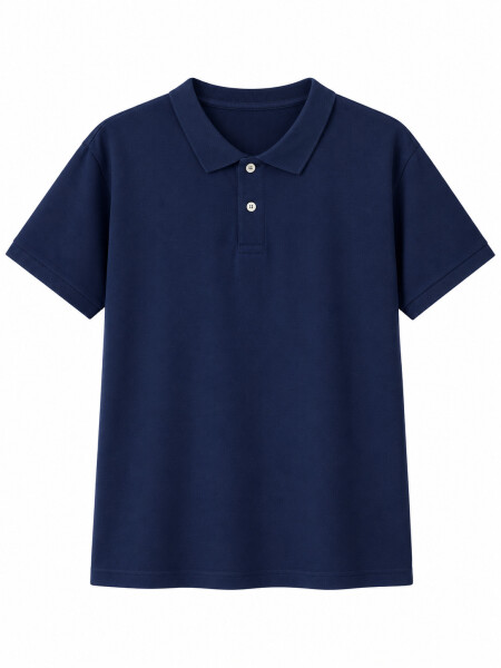 REMERA POLO CLASSIC AZUL OSCURO