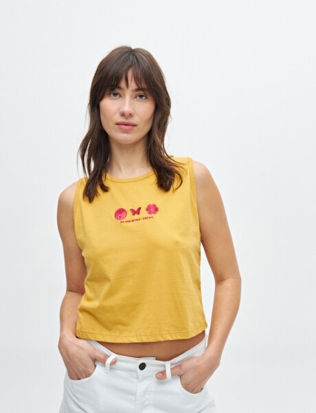 Musculosa Ucora Mostaza