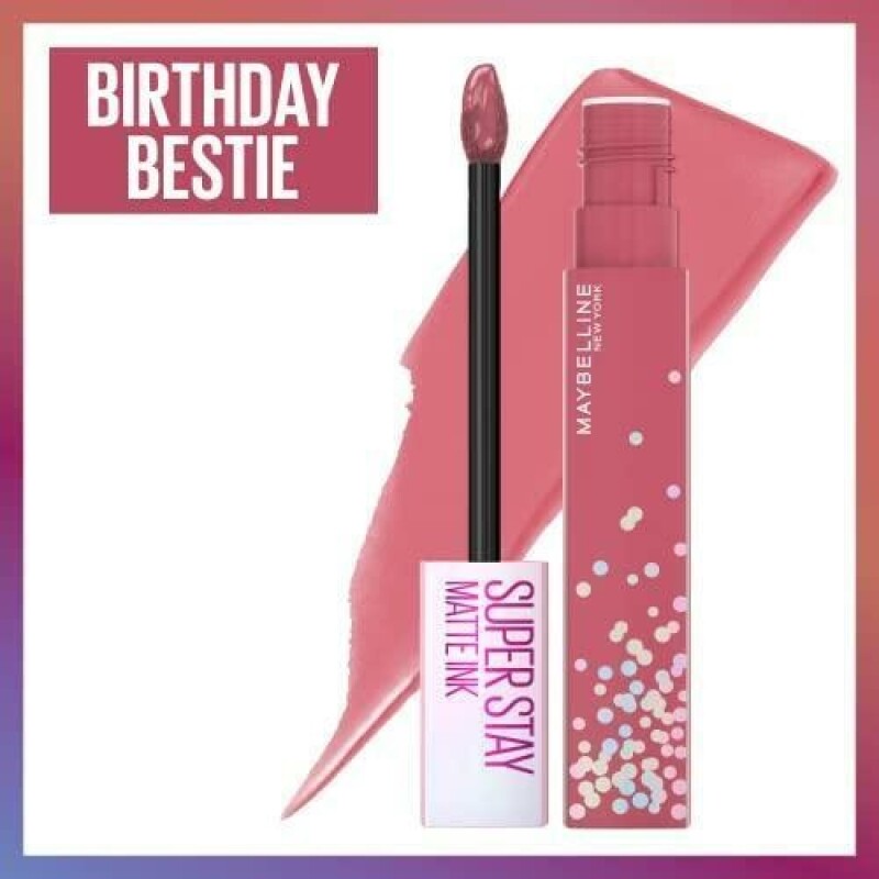 Labial Maybelline Ss M Ink Birthday Bestie Labial Maybelline Ss M Ink Birthday Bestie