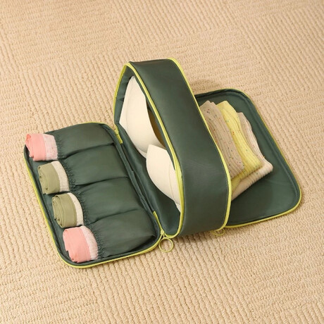 Neceser y organizador de viaje y almacenamiento Verde