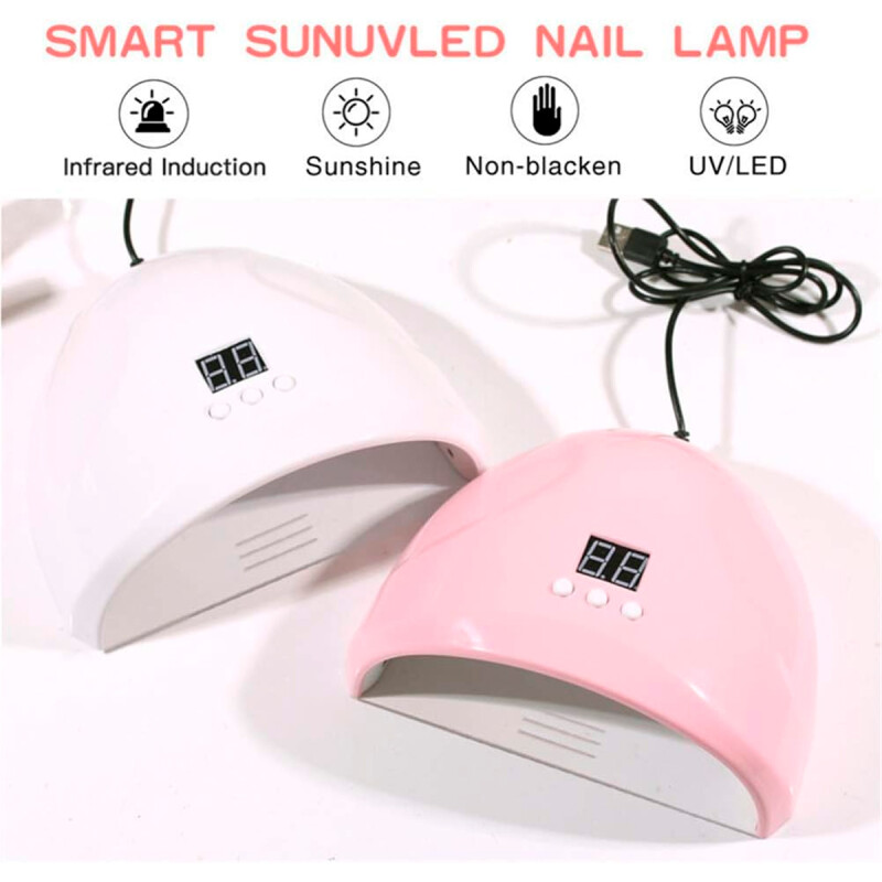 Lámpara led para uñas BLANCO