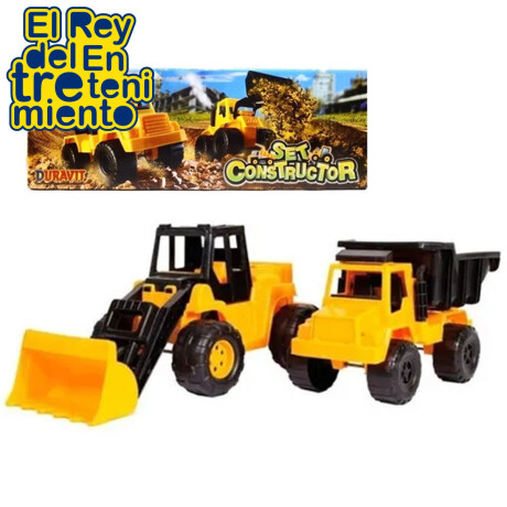 Juguete Camión Volcador Y Excavadora Duravit P/Niños Juguete Camión Volcador Y Excavadora Duravit P/Niños