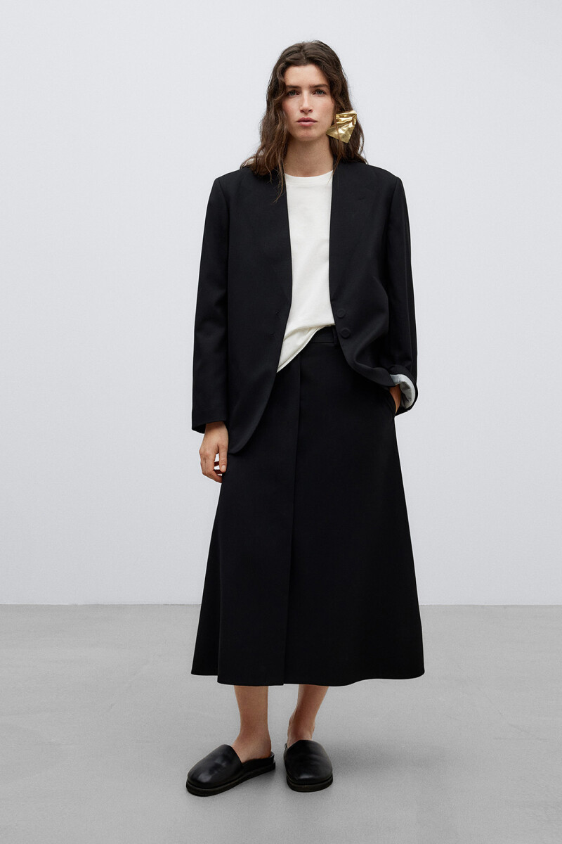 CHAQUETA Negro