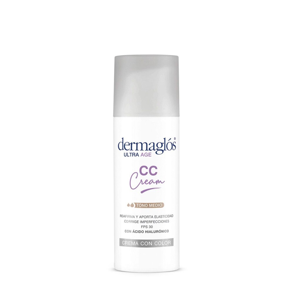 DERMAGLOS ULTRA AGE CC CREAM TONO MED PO única