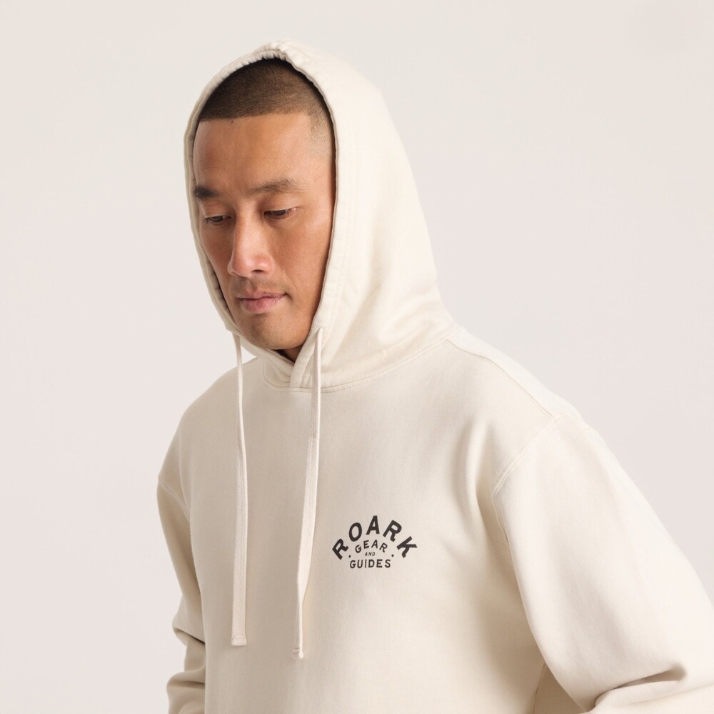 Chompa Roark Gear And Guides Hoodie Hombre Bone