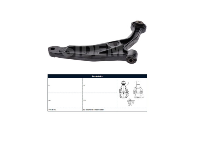 Parilla De Suspension Delantera Dodge Journey 08-25 Der Parilla De Suspension Delantera Dodge Journey 08-25 Der
