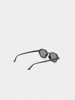 Gafas De Sol De Forma Hexagonal negro