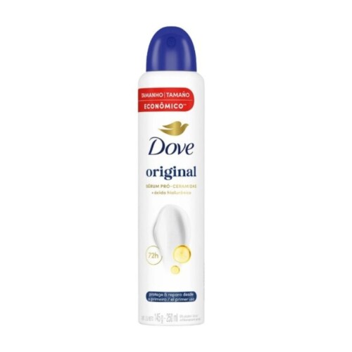 Antitranspirante en Aerosol Dove Original 250 ml Sin Color