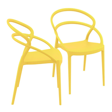 Silla Chicago Kit x2 Amarillo