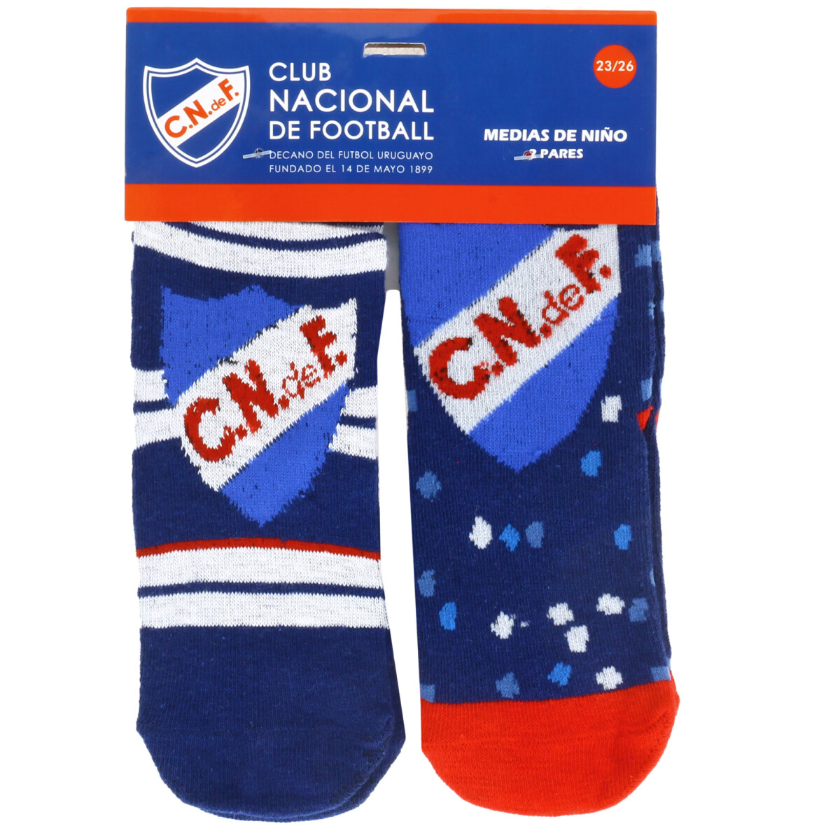 Medias de Niños Nacional x2 Kids - Multicolor 