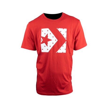 Remera Converse de Hombre - STAR FILL CHEVRON - 10005885A01 RED