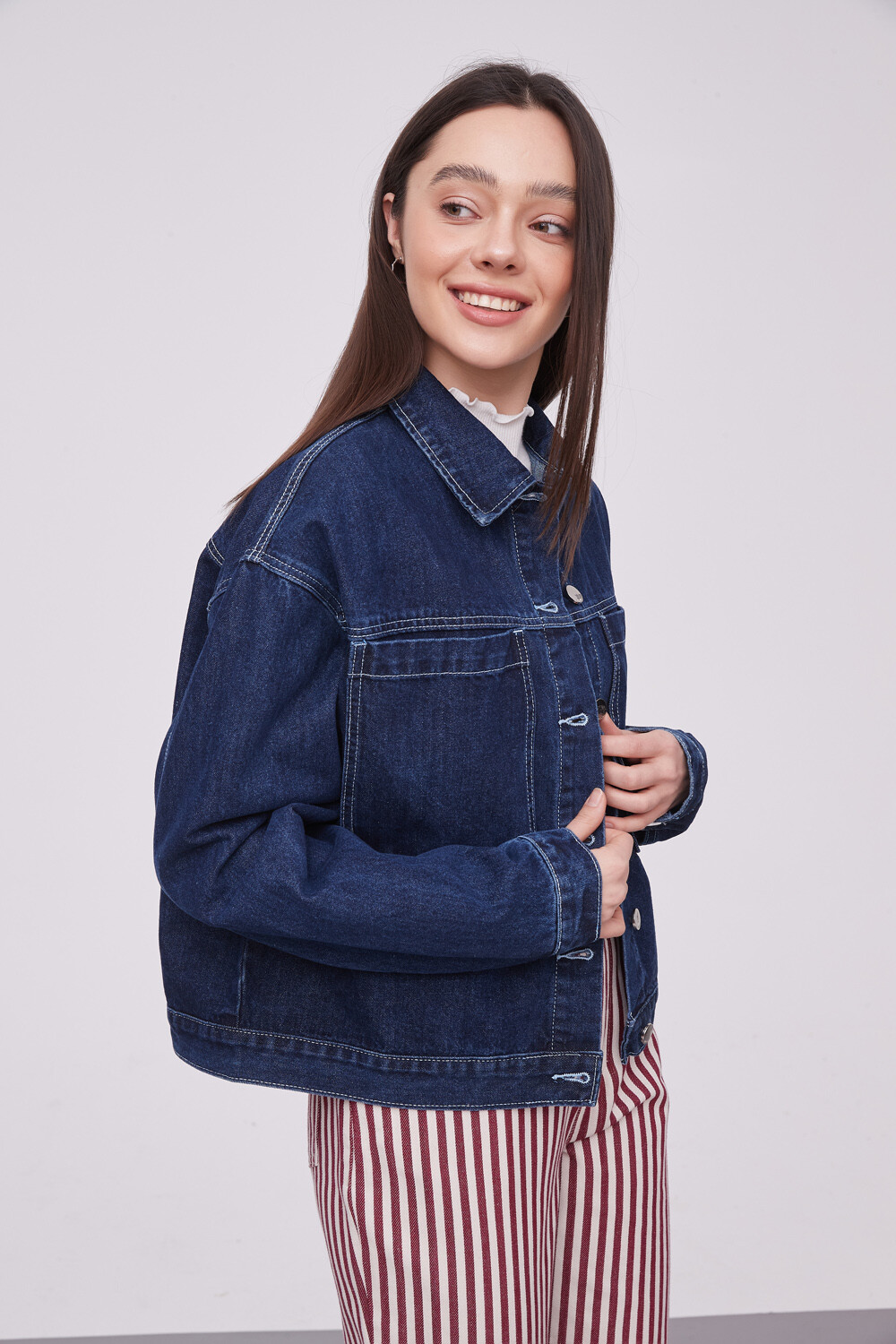 Campera Teina Azul Indigo