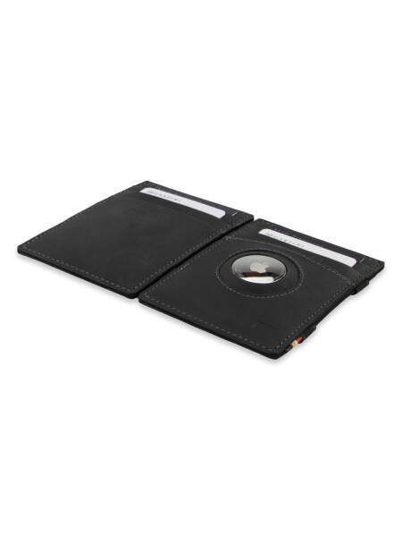 ESSENZIALE MAGIC AIRTAG WALLET CARBON BLACK