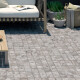 Porcelanato Gris Simil Adoquinado 61X61Cm Piso Exterior GAMAS DE GRIS