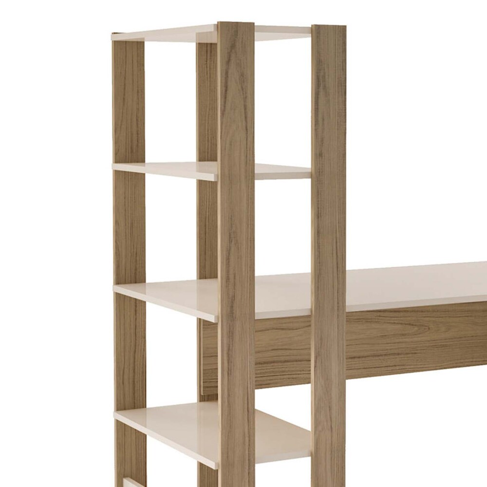 ESCRITORIO MDF-Y-MDP MARRON MATCH