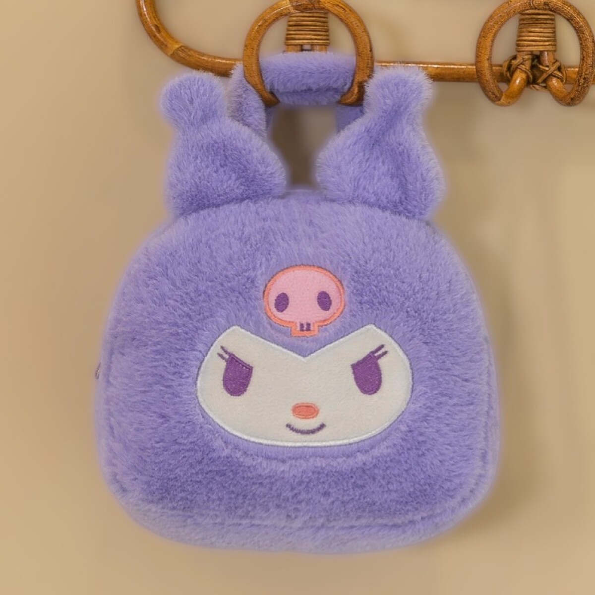 Bolso Infantil De Peluche - Kuromi 