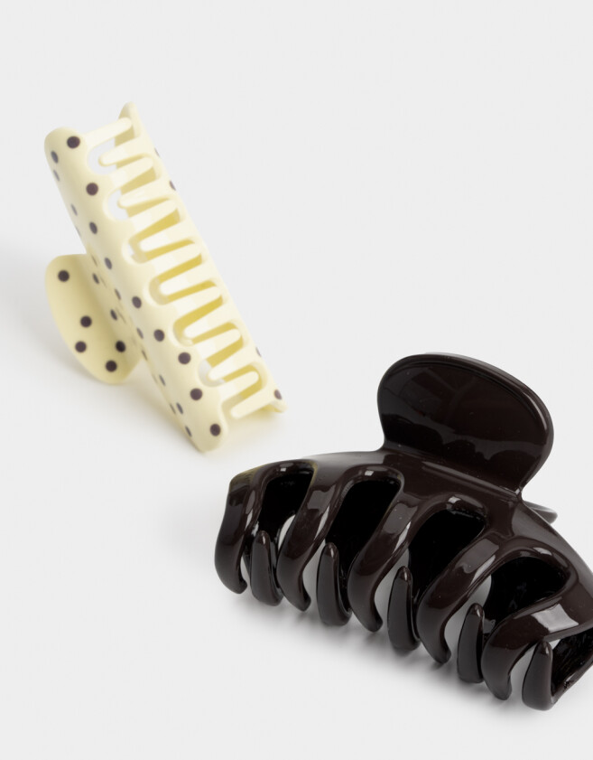 Broches Sets Lunares Set De Broches - Combinacion Bicolor