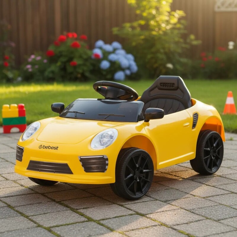 Auto a batería tipo Porsche Bebesit 6V Auto a batería tipo Porsche Bebesit 6V