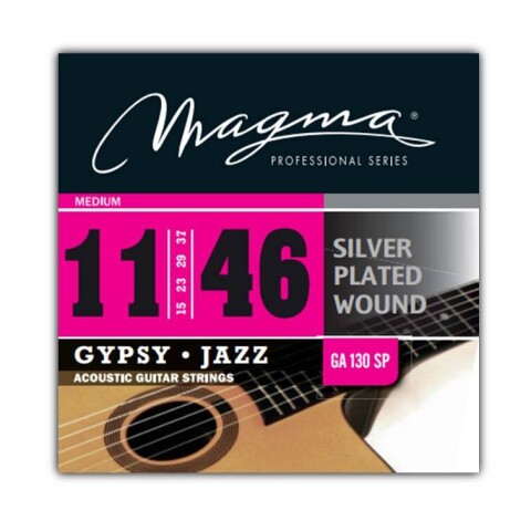 Encordado Guitarra Acustica Magma Gypsy Jazz .011 GA130SP Encordado Guitarra Acustica Magma Gypsy Jazz .011 GA130SP