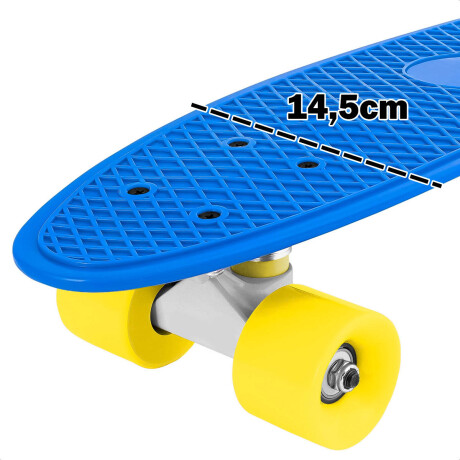 Skate Longboard Penny 57cm Patineta Aluminio Celeste