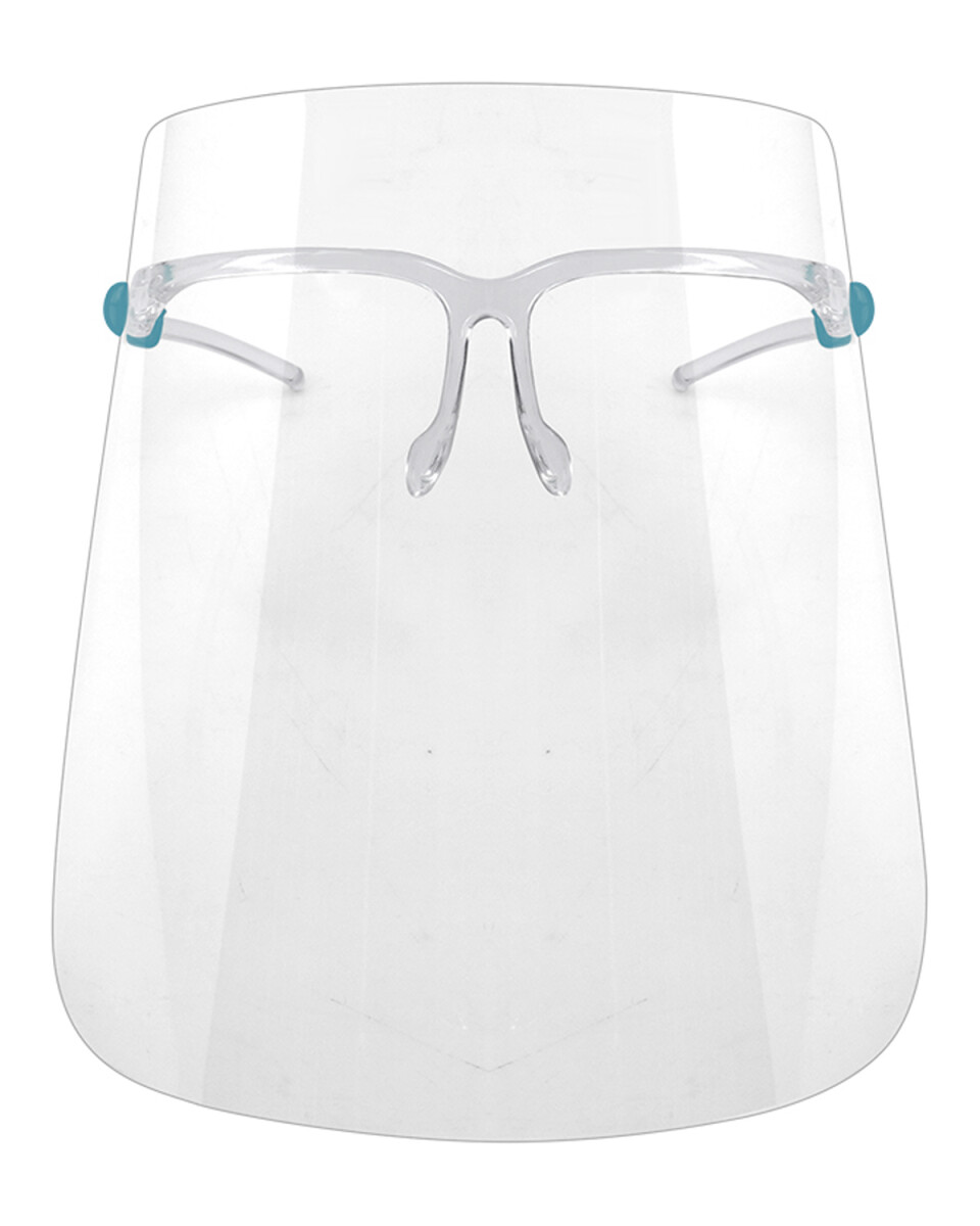 Máscara facial protectora transparente x3 unidades 
