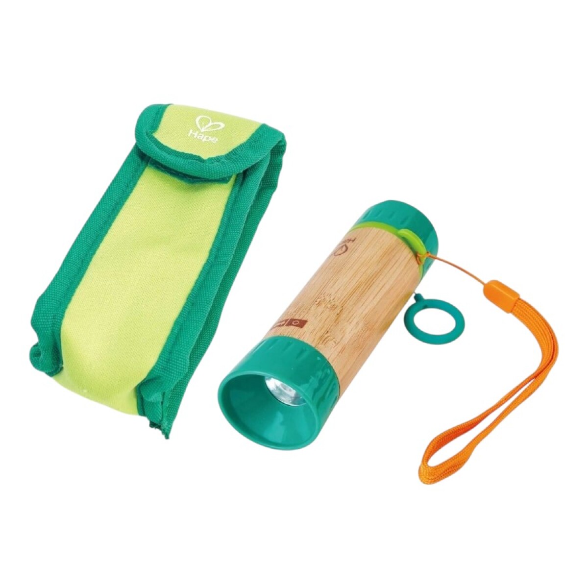 Linterna de Bambú con Estuche Hape 