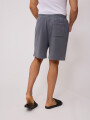 SHORT FELPA KUINO RUSTY Gris Claro