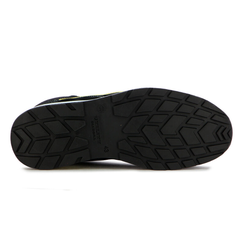 Diadora Safety Shoes Upper Pu Outsolerun Net Ab Mid S3s Negro-negro