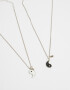 Collares para compartir Para Compartir Collares Para Compartir Yin Yang - Plateado