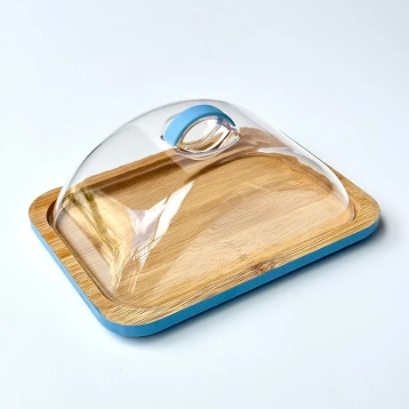 Mantequera Madera Bambú C/Acrílico Alto 7cm x Ancho 11.5cm x Largo 15.5cm Mantequera Madera Bambú C/Acrílico Alto 7cm x Ancho 11.5cm x Largo 15.5cm