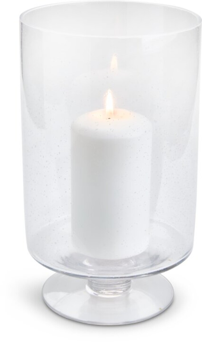 Portavelas FJELD Ø15xA25cm cristal 