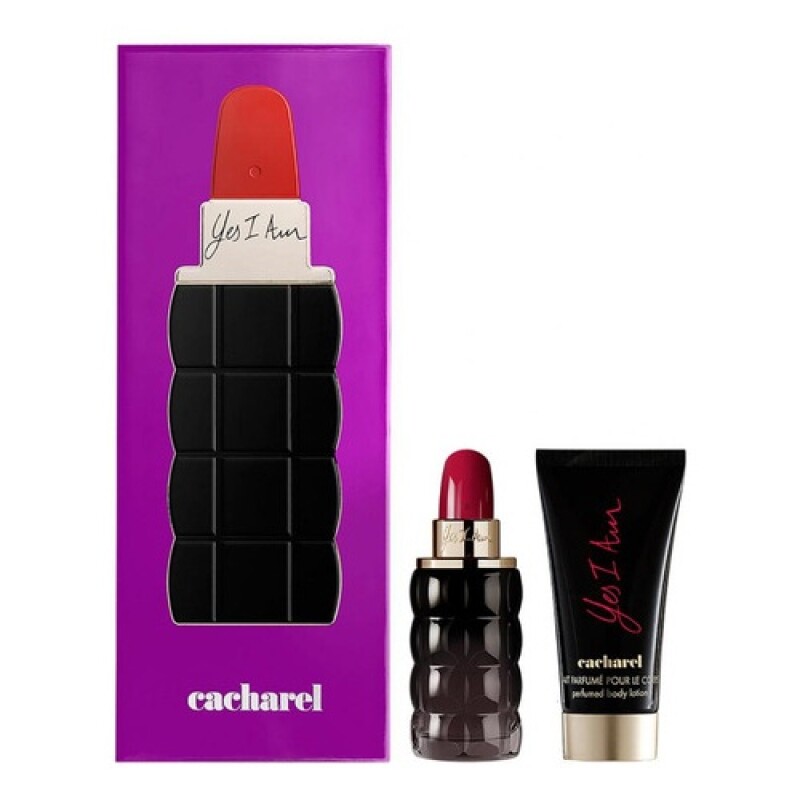 Perfume Cacharel Yes I Am EDP 50ml + Body Lotion Original Perfume Cacharel Yes I Am EDP 50ml + Body Lotion Original