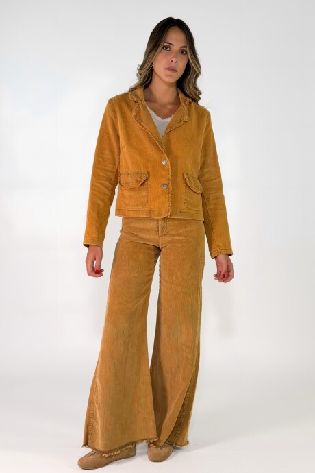 CHAQUETA PANA LENNON Mostaza