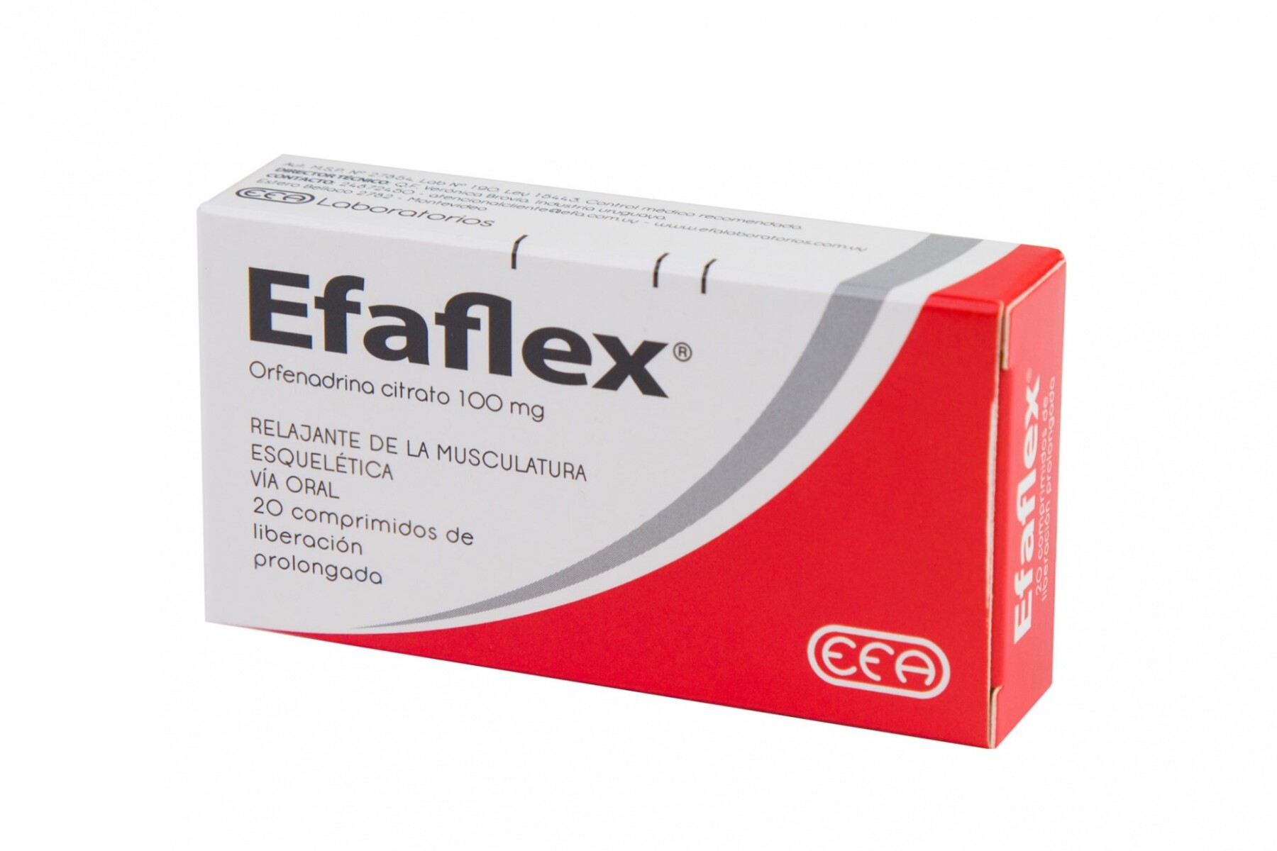 Efaflex 20 Comprimidos 