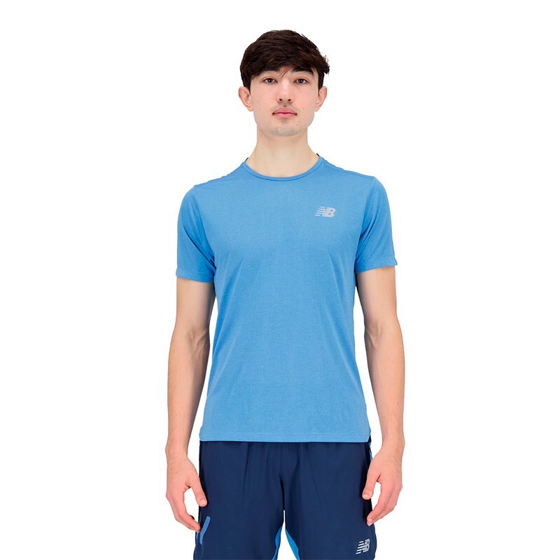 Remera New Balance Impact Run Azul