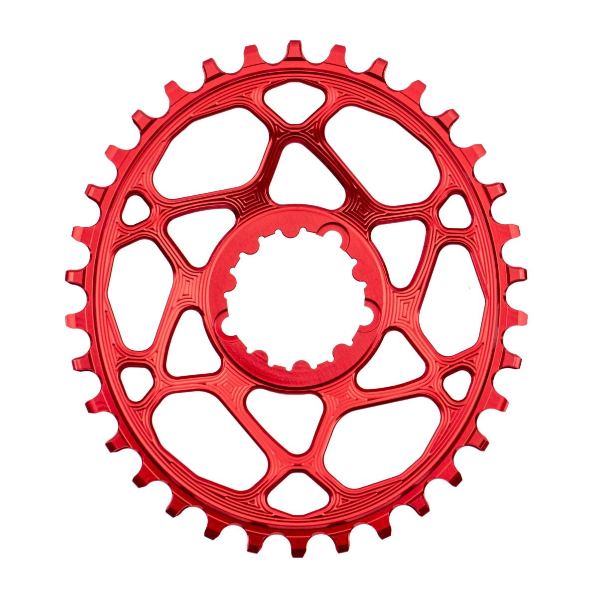 Plato Absolute Black Sram Dm 36t - Rojo 