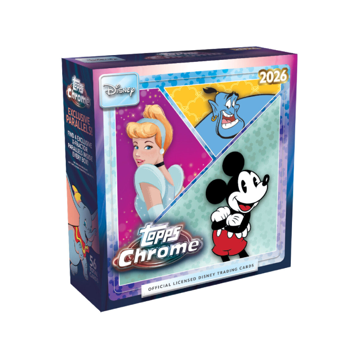 Topps Chrome - Disney 2026 - 56 tarjetas 
