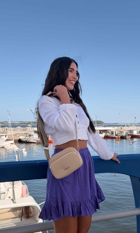 BANDOLERITA MORRAL PETUNIA GREIGE