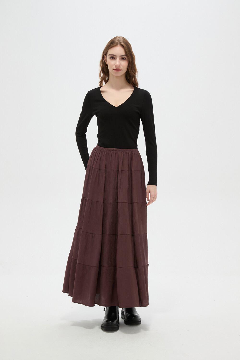 Falda Nauvine Chocolate