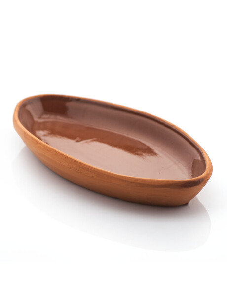 FUENTE OVAL TERRACOTA 29x16x4CM 800ML FUENTE OVAL TERRACOTA 29x16x4CM 800ML