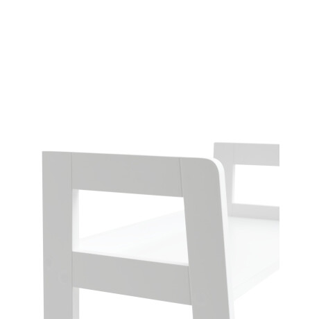 Estantería HERNING 3 estantes blanco Blanco