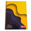 CUADERNOLA PAPIROS FLEX 70 HOJAS RAYADO TAPA AMARILLO Y AZUL