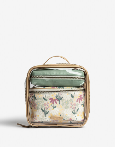 Porta Cosméticos Set De Portacosméticos - Estampado Flores